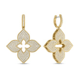 Venetian Princess Earrings with Diamonds - Dracakis Jewellers